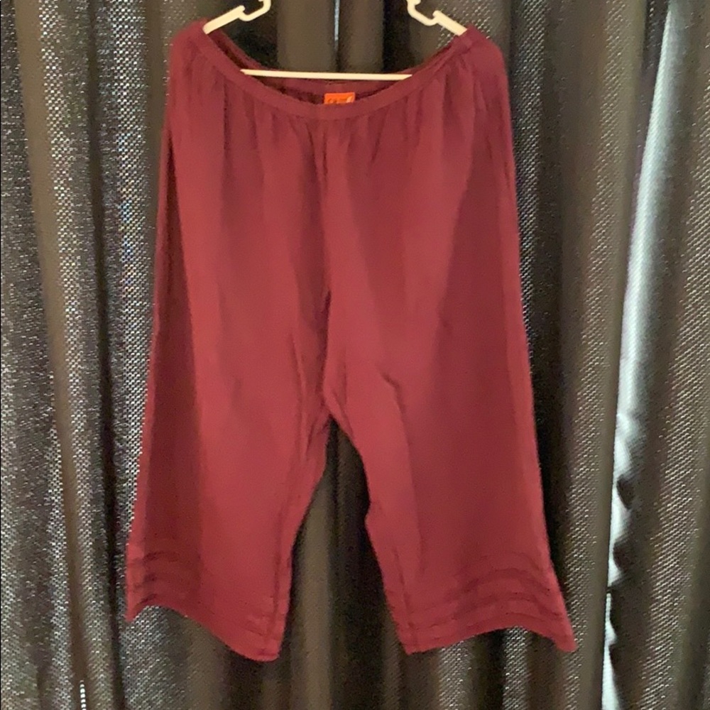 OH MY GAUZE! Wide leg cotton pants
